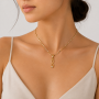 Overlap Diamond Pendant