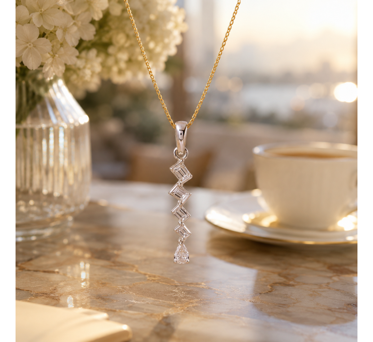 Ashley Diamond Pendant