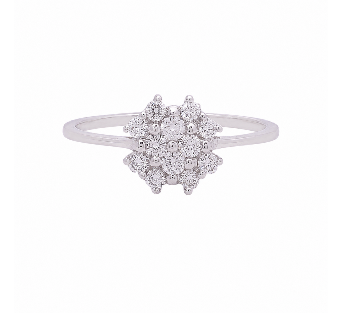 Flamboyance Diamond Ring