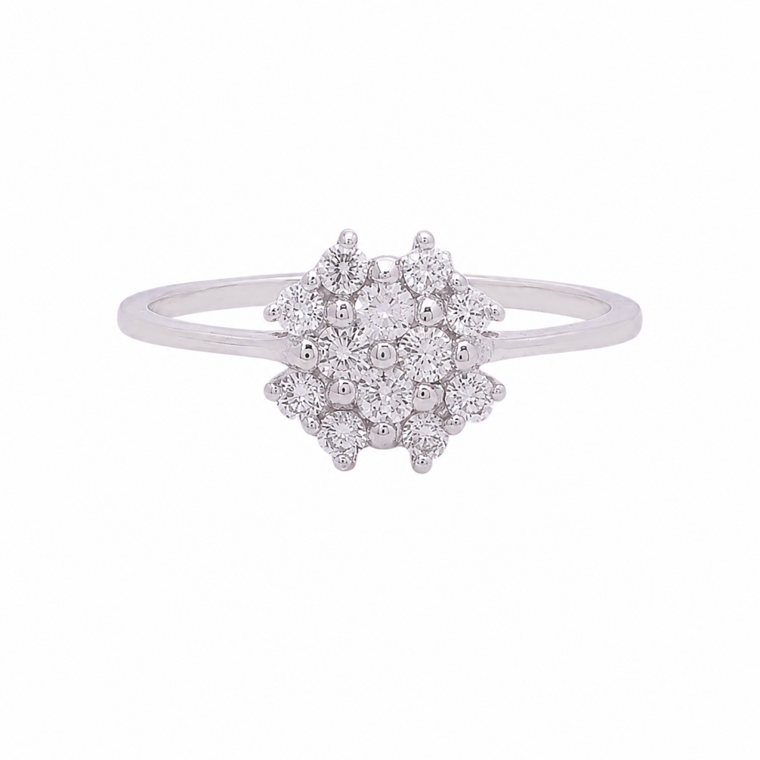 Flamboyance Diamond Ring