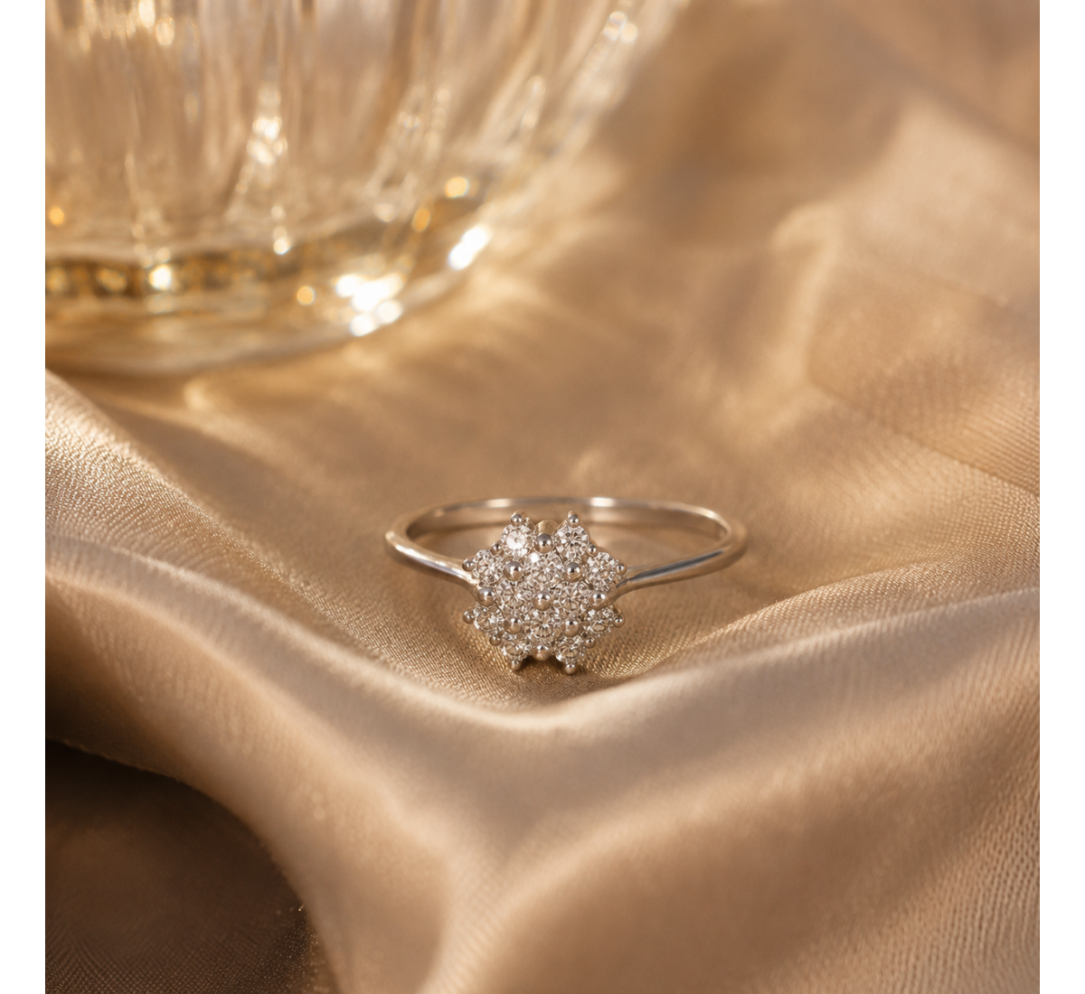 Flamboyance Diamond Ring