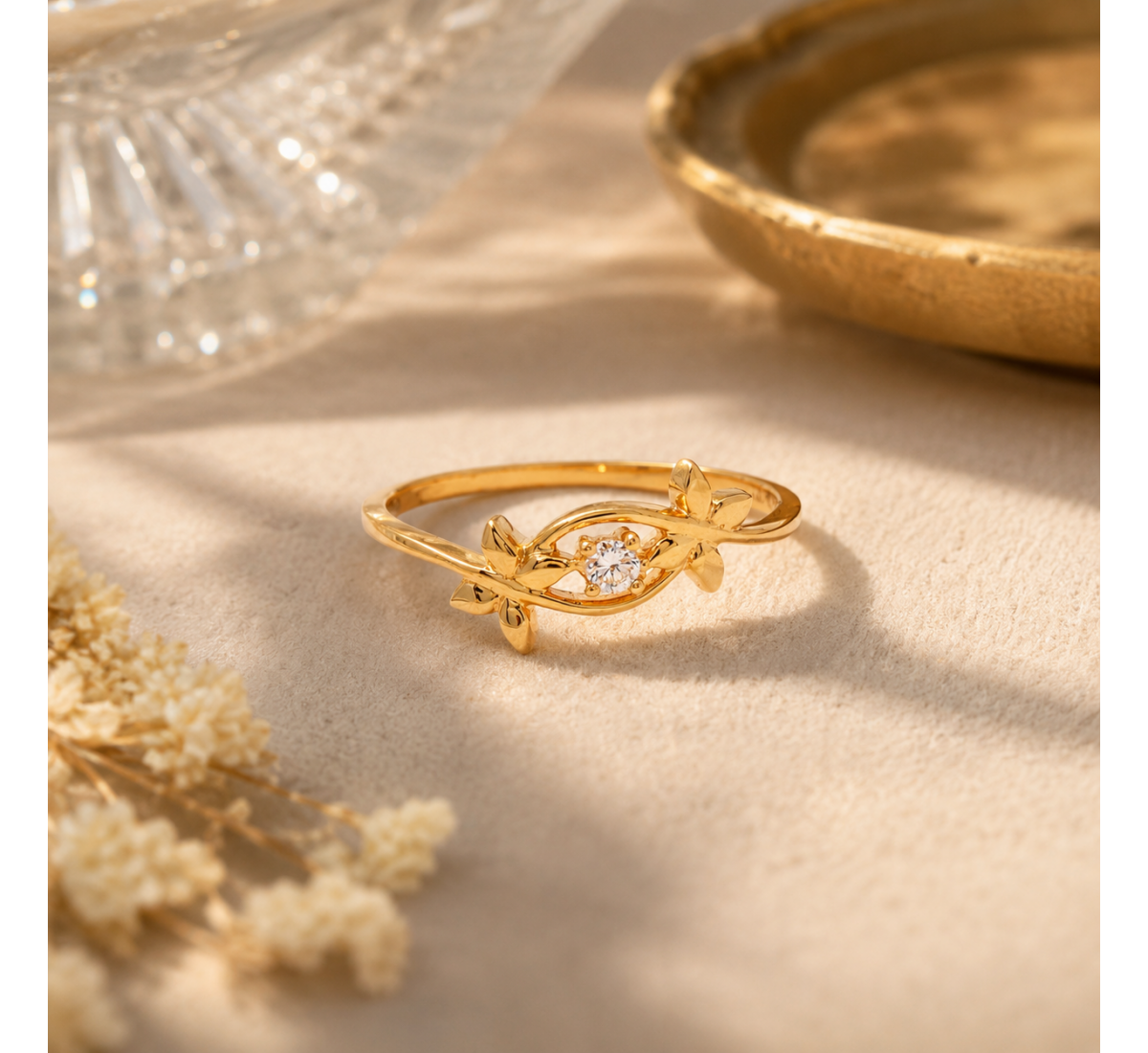 Charming Bloom Diamond Ring