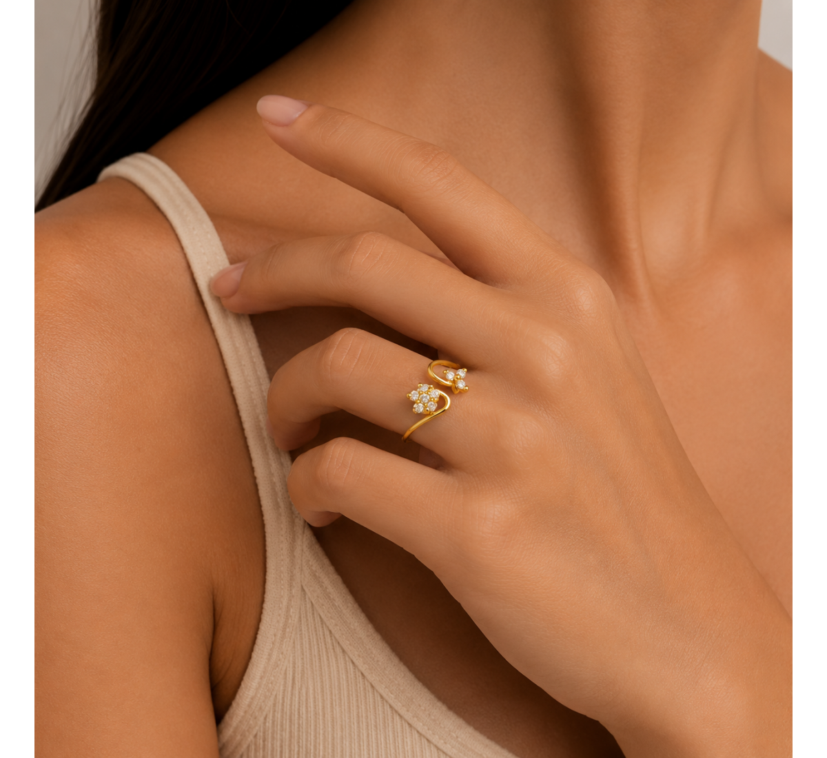 Audrey Diamond Ring