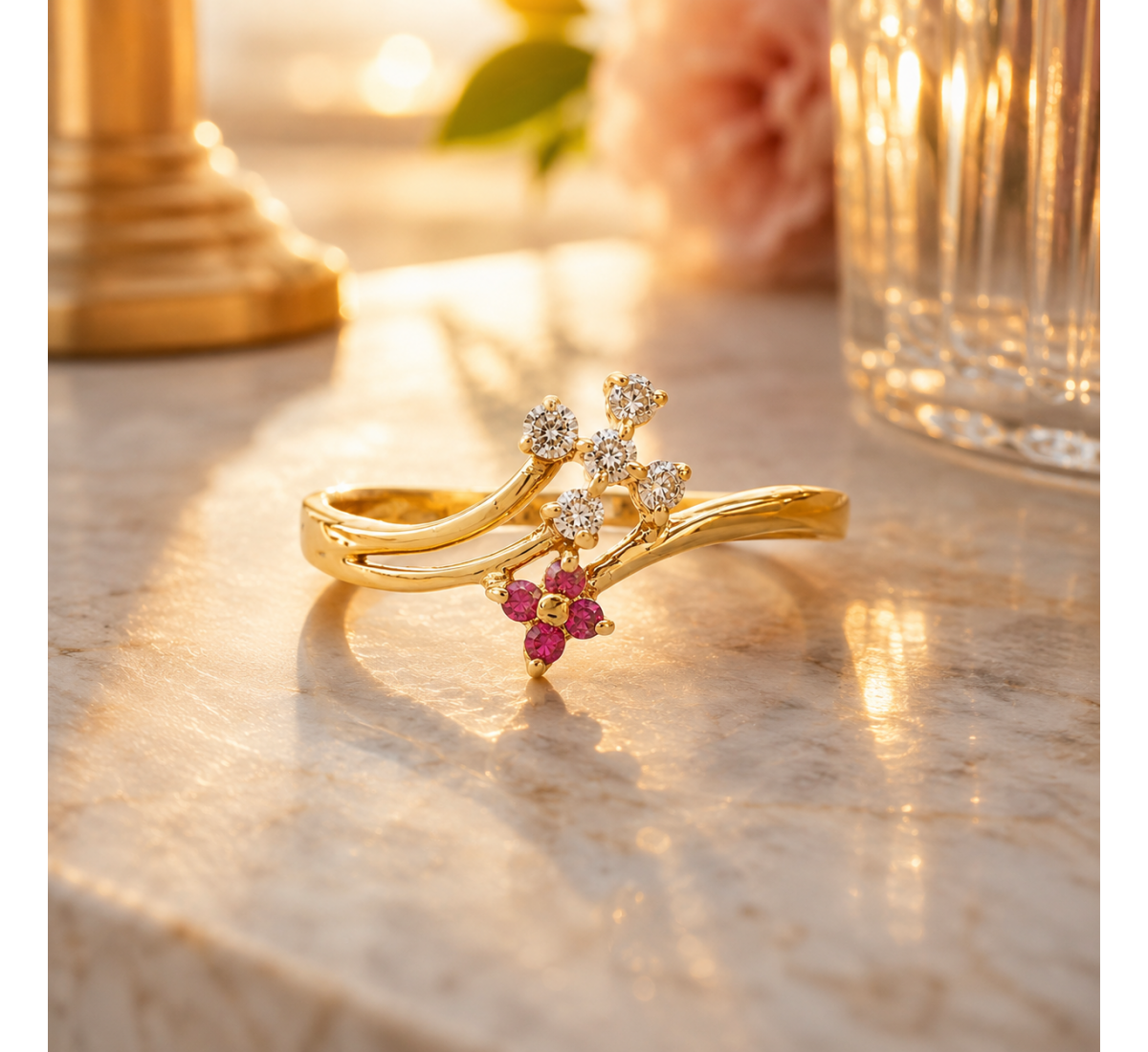 Alyne Diamond Ring