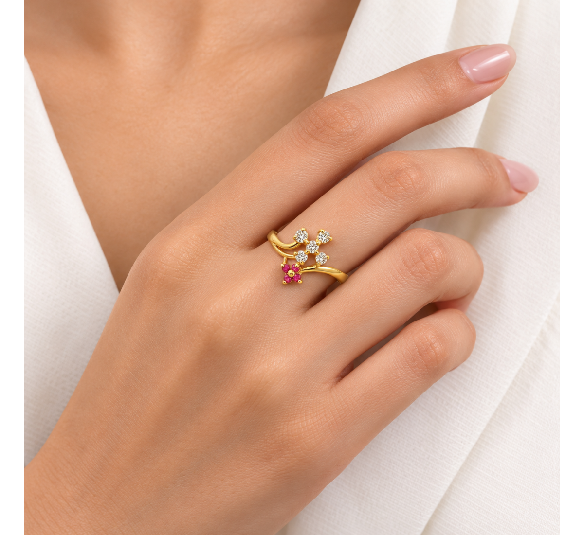 Alyne Diamond Ring
