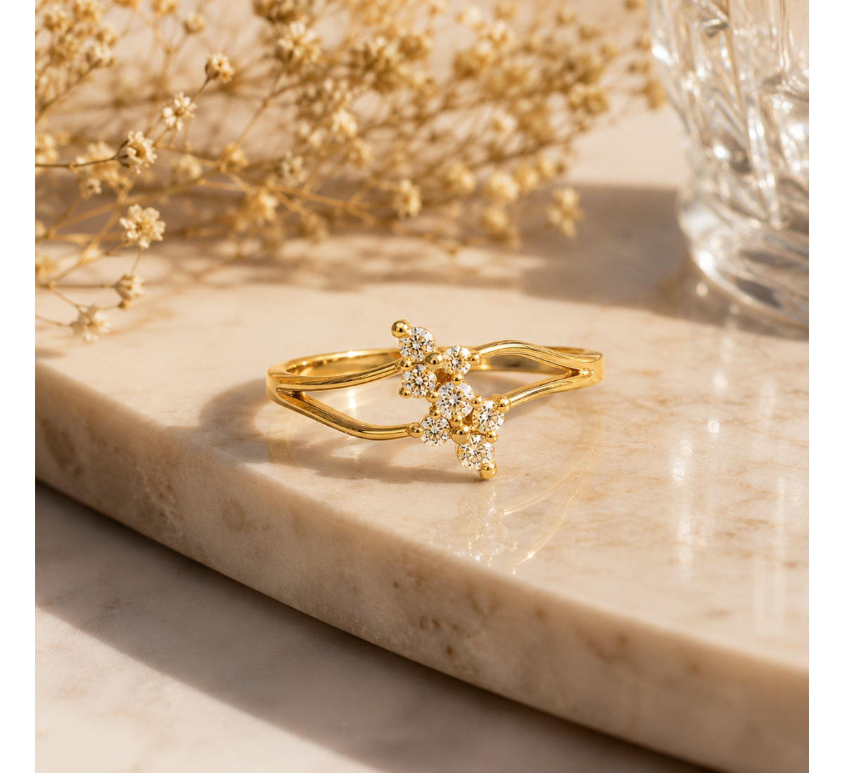 Bonjour Bijou Diamond Ring