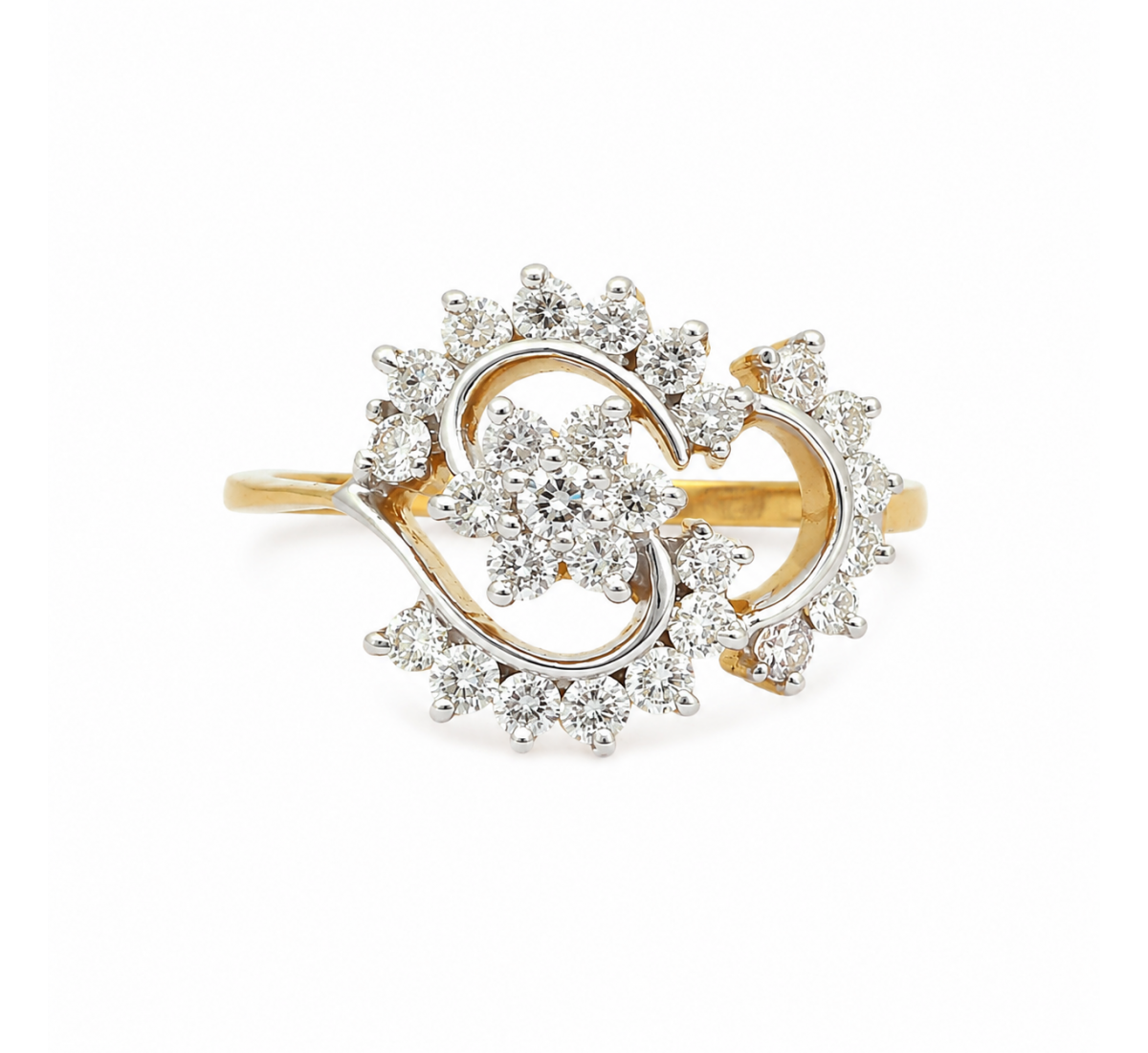 Hexa Glam Diamond Ring