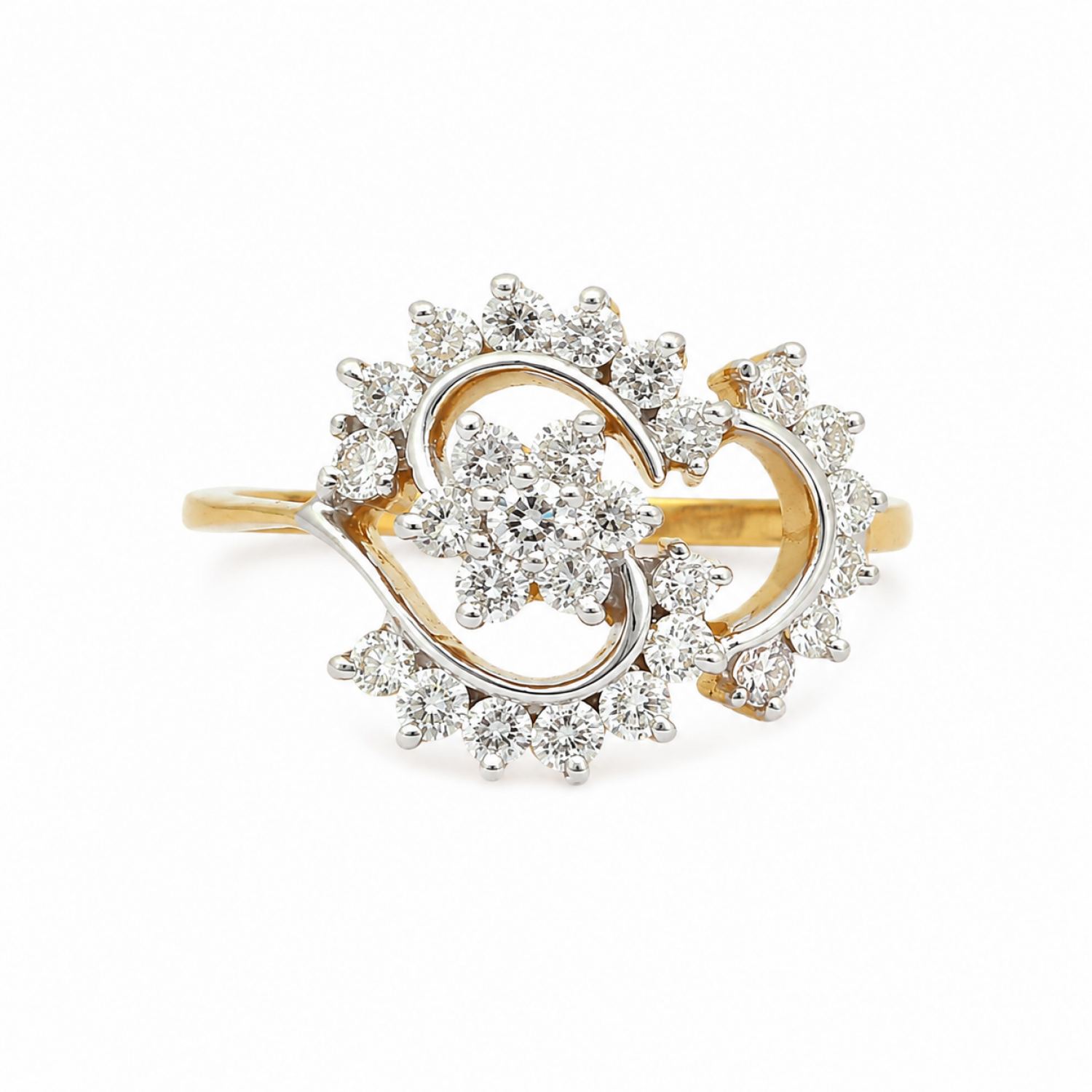 Hexa Glam Diamond Ring