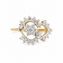 Hexa Glam Diamond Ring