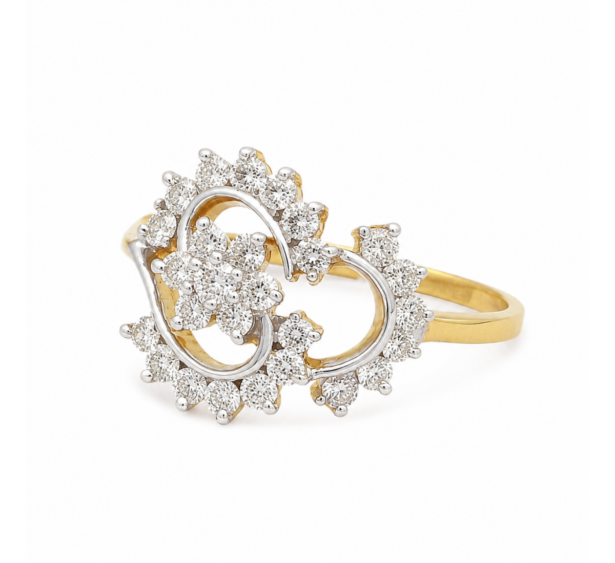 Hexa Glam Diamond Ring