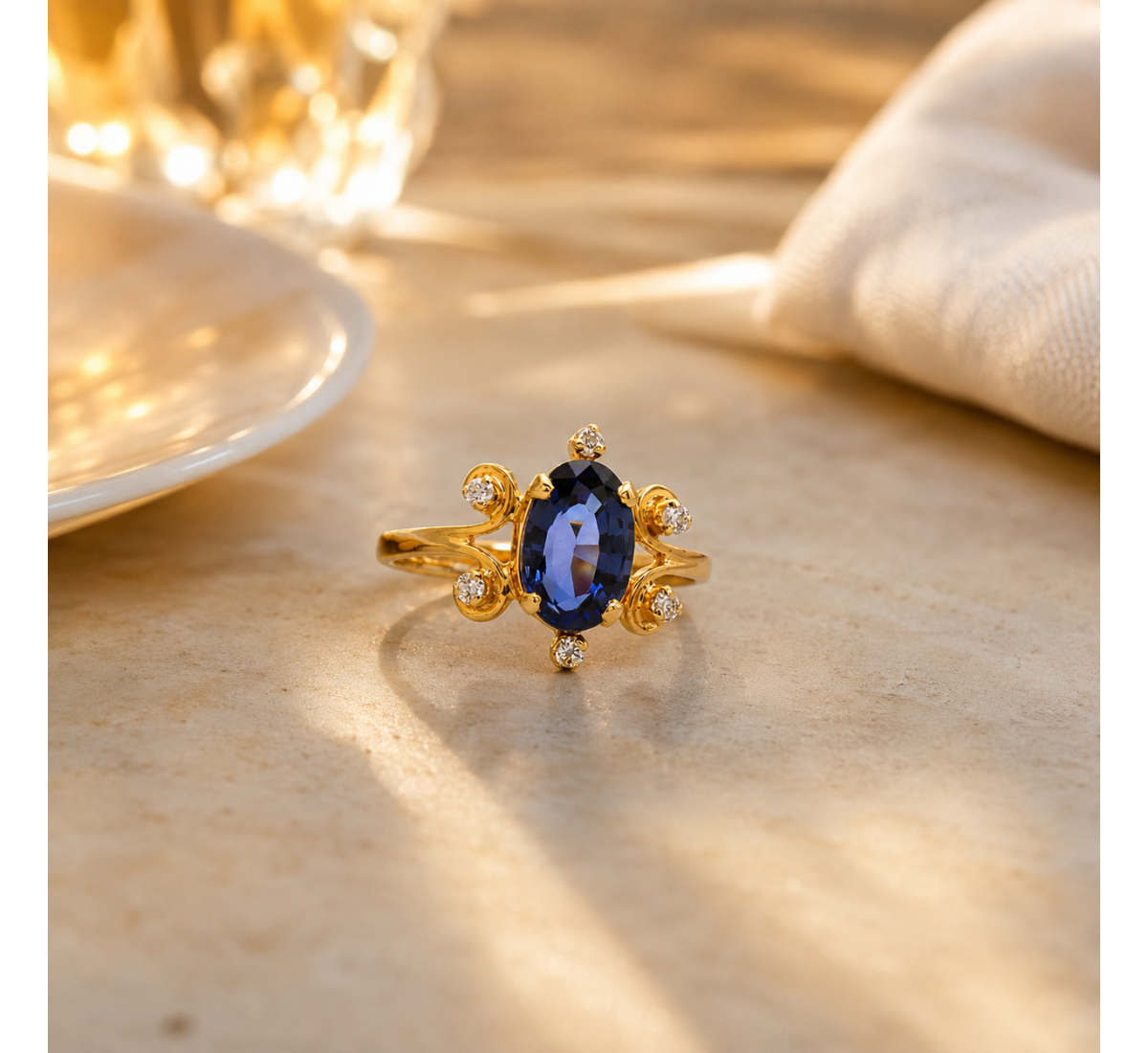 Cygnus Diamond Ring