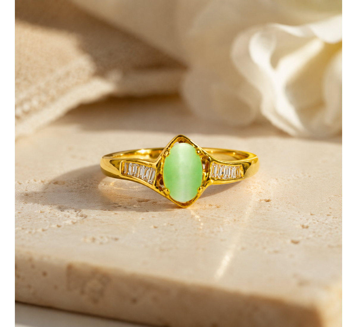 Petal Bliss Diamond Ring