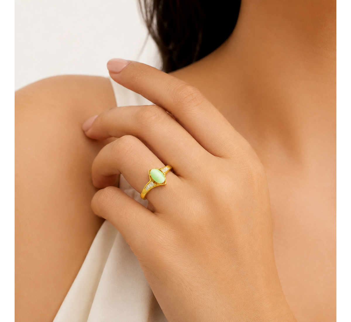 Petal Bliss Diamond Ring