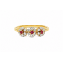 Zig Zag Diamond Ring