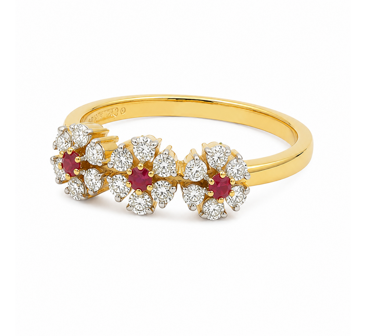 Zig Zag Diamond Ring