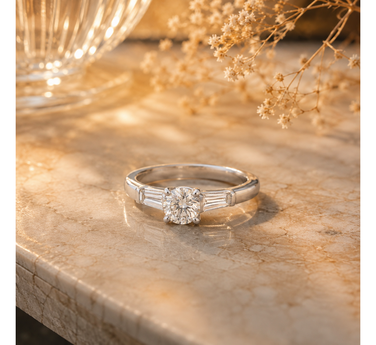 Elegance Octavia Diamond Ring