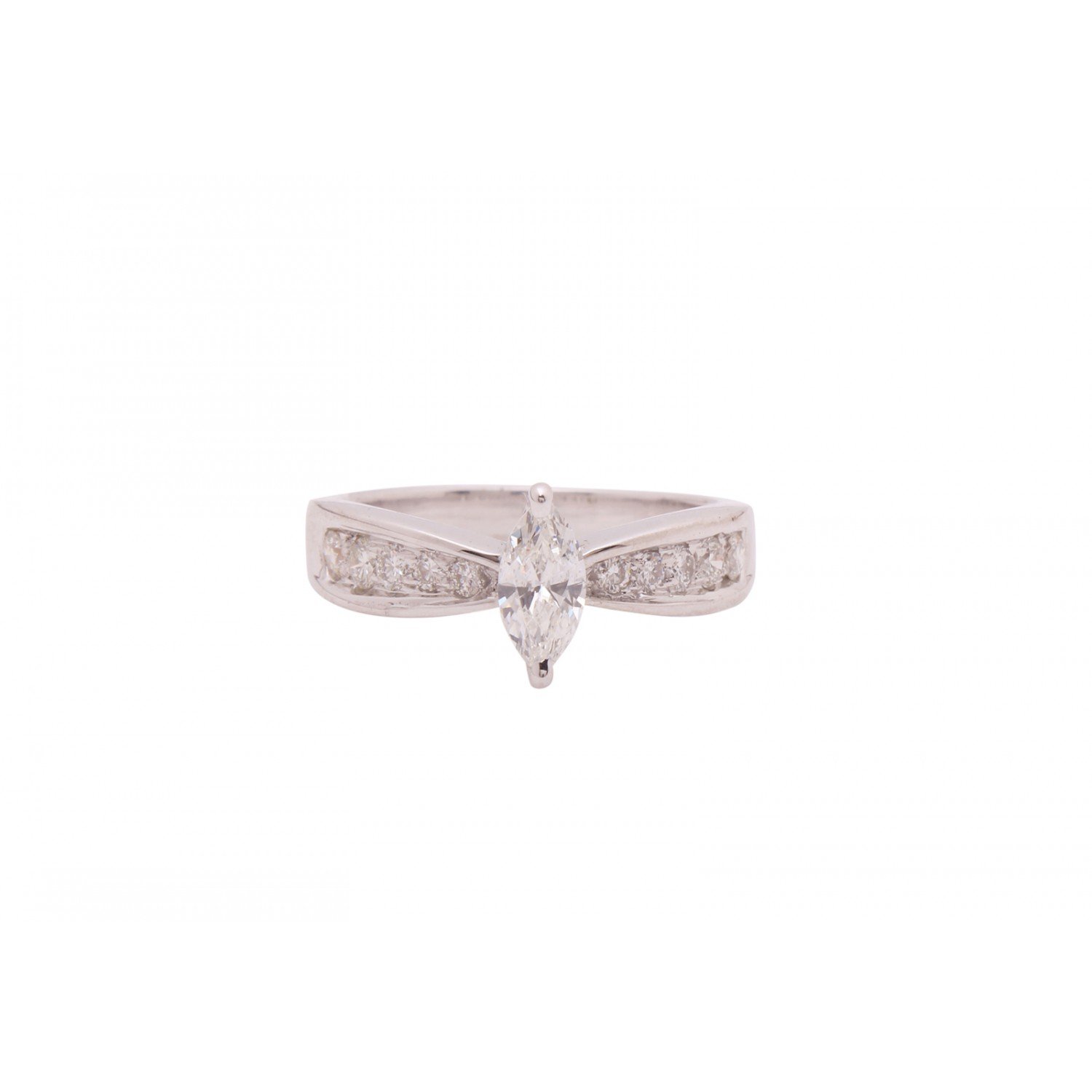 Elegance Zig Zag Diamond Ring