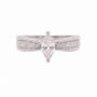 Elegance Zig Zag Diamond Ring
