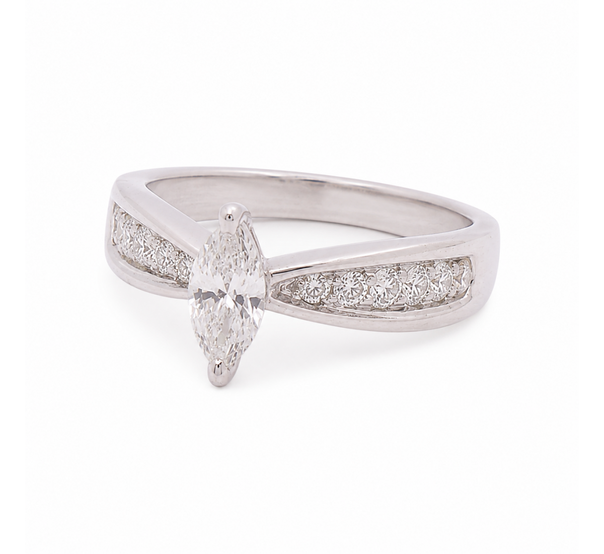 Elegance Zig Zag Diamond Ring