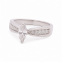 Elegance Zig Zag Diamond Ring