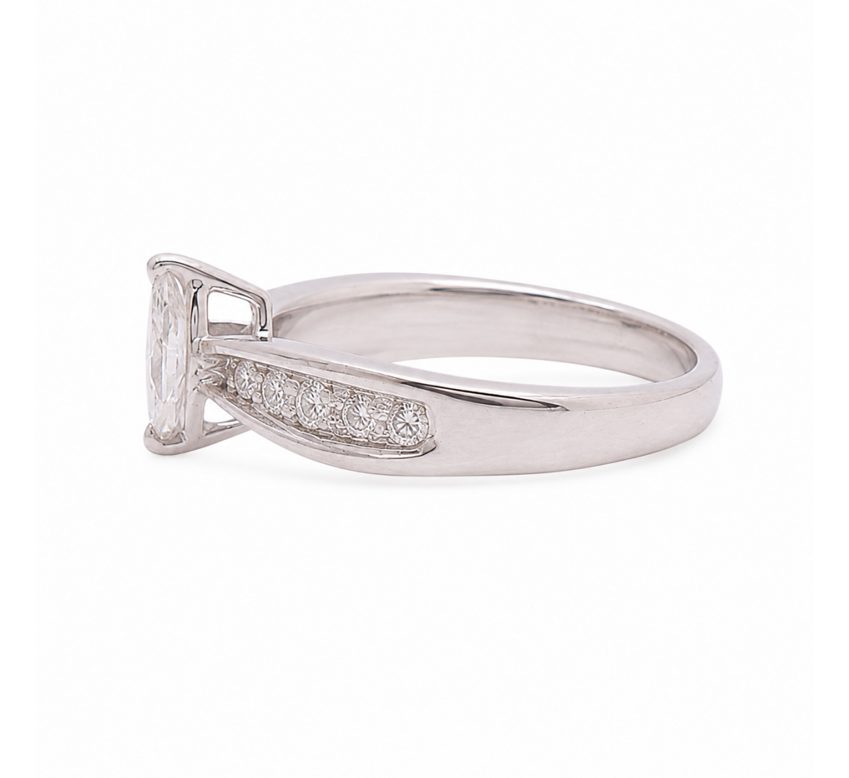 Elegance Zig Zag Diamond Ring