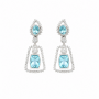 Ava Drop Diamond Earrings