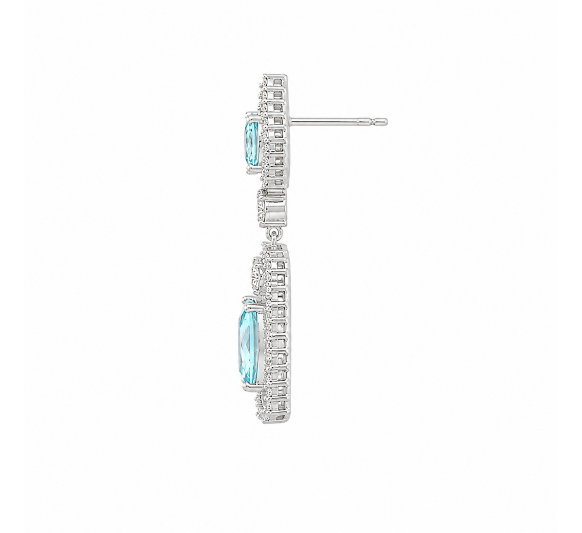 Ava Drop Diamond Earrings