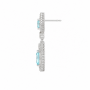 Ava Drop Diamond Earrings