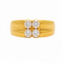 Bliss Zig Zag Diamond Ring