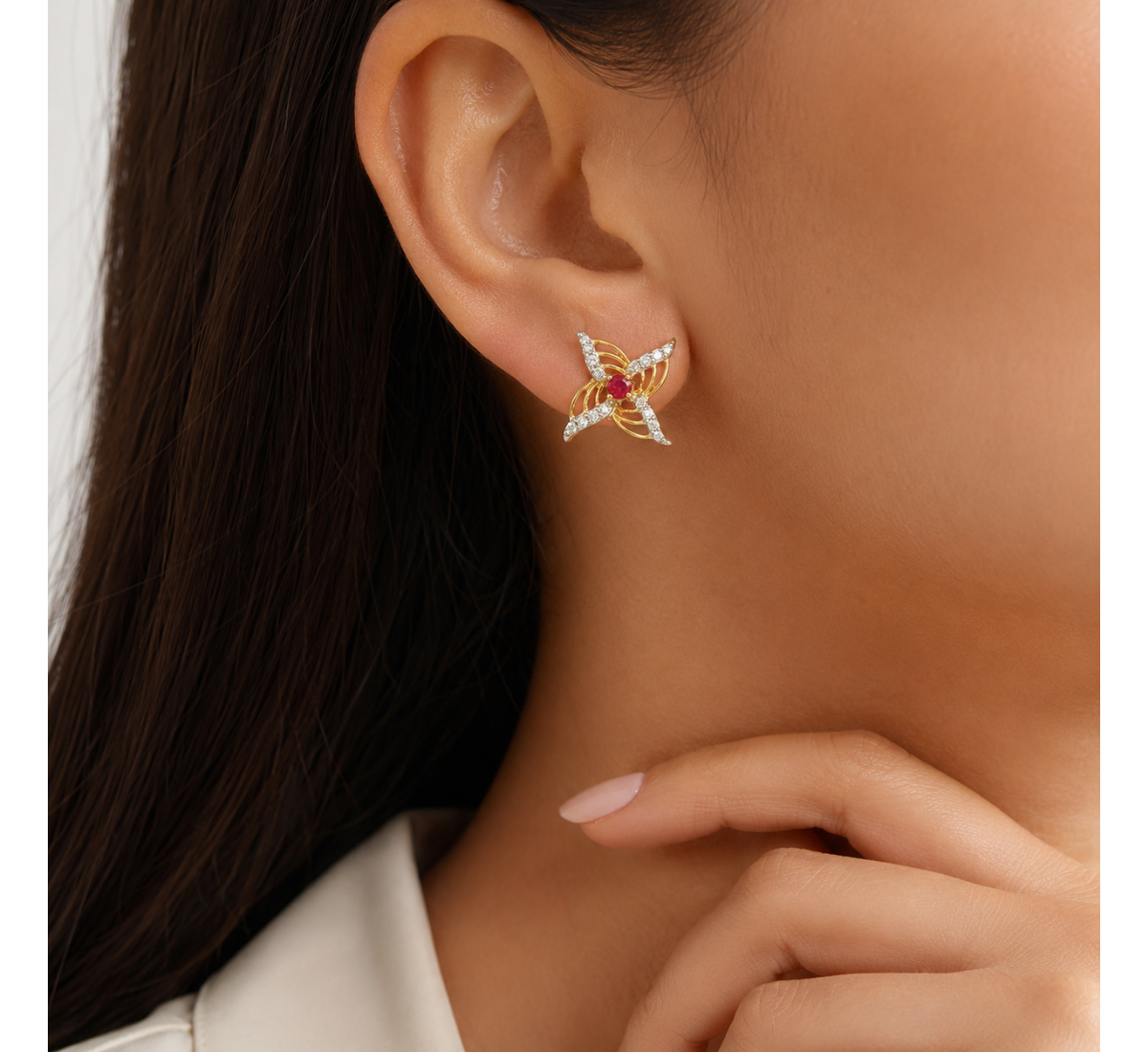 Loretta Diamond Earrings