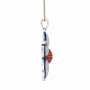 Rekah Linear Diamond Pendant