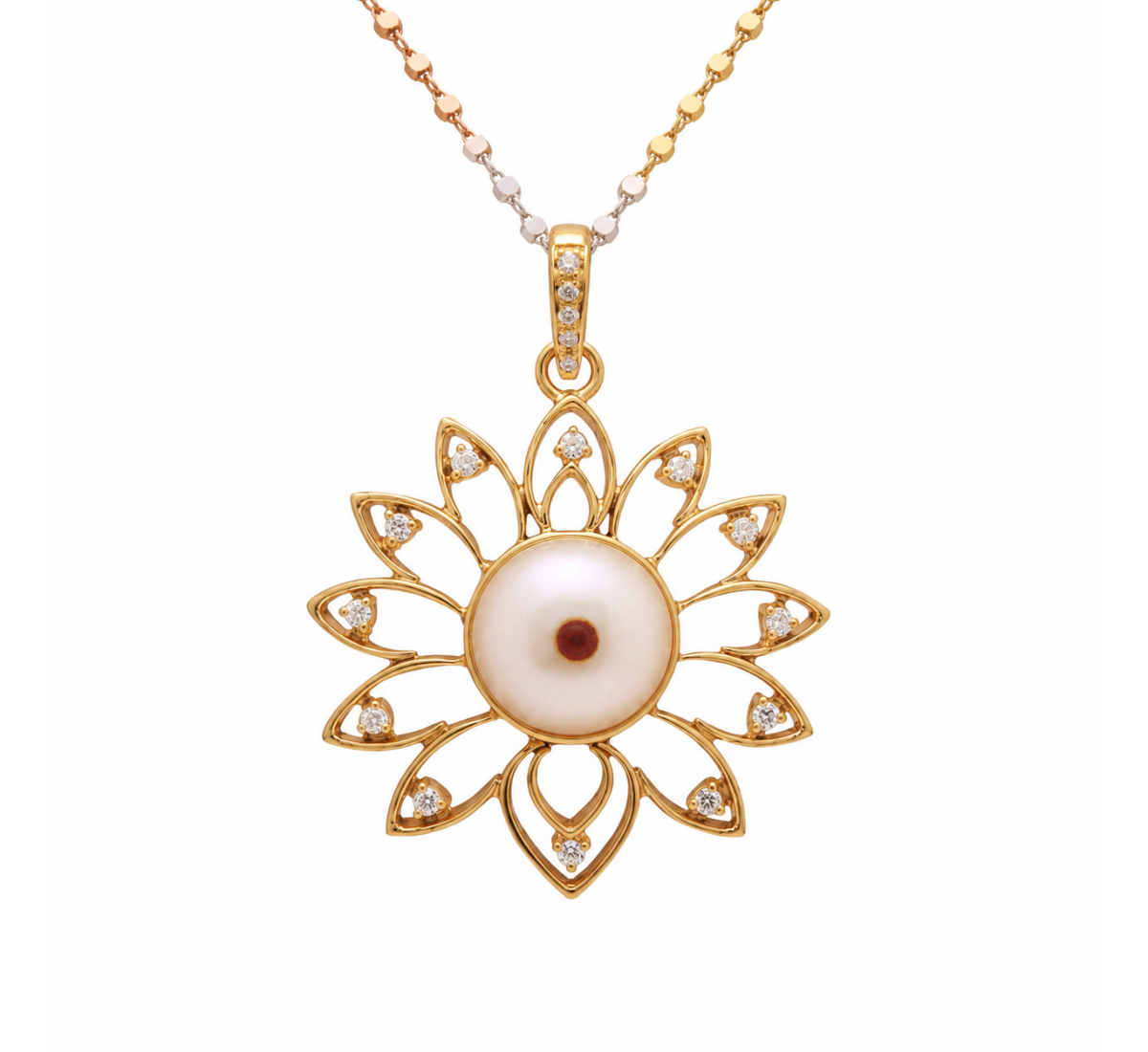 Anjolie Grid Diamond Pendant