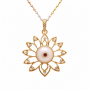 Anjolie Grid Diamond Pendant