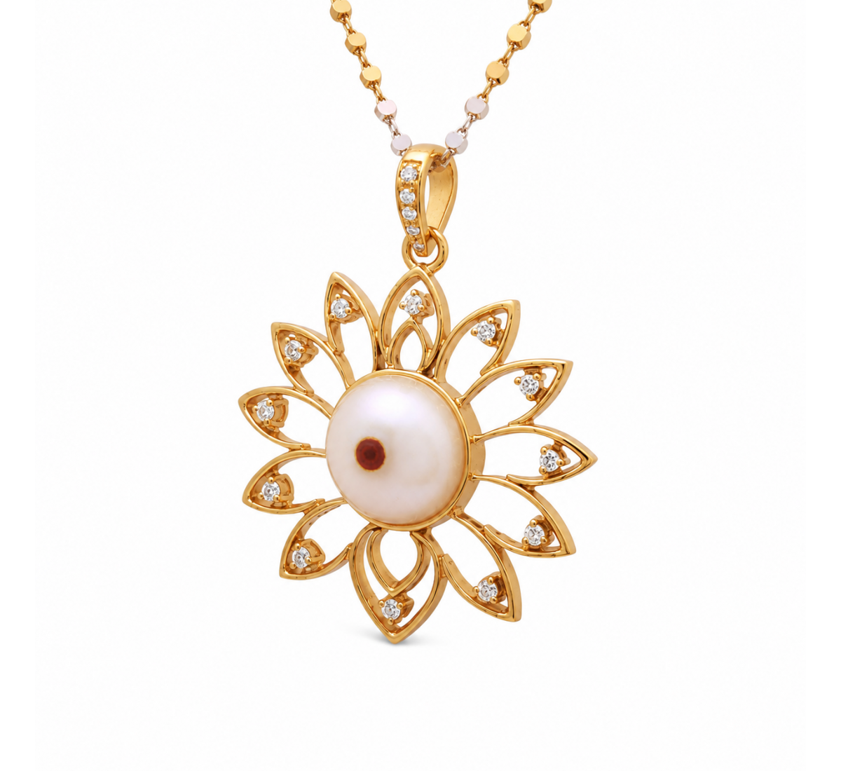 Anjolie Grid Diamond Pendant