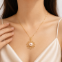 Anjolie Grid Diamond Pendant