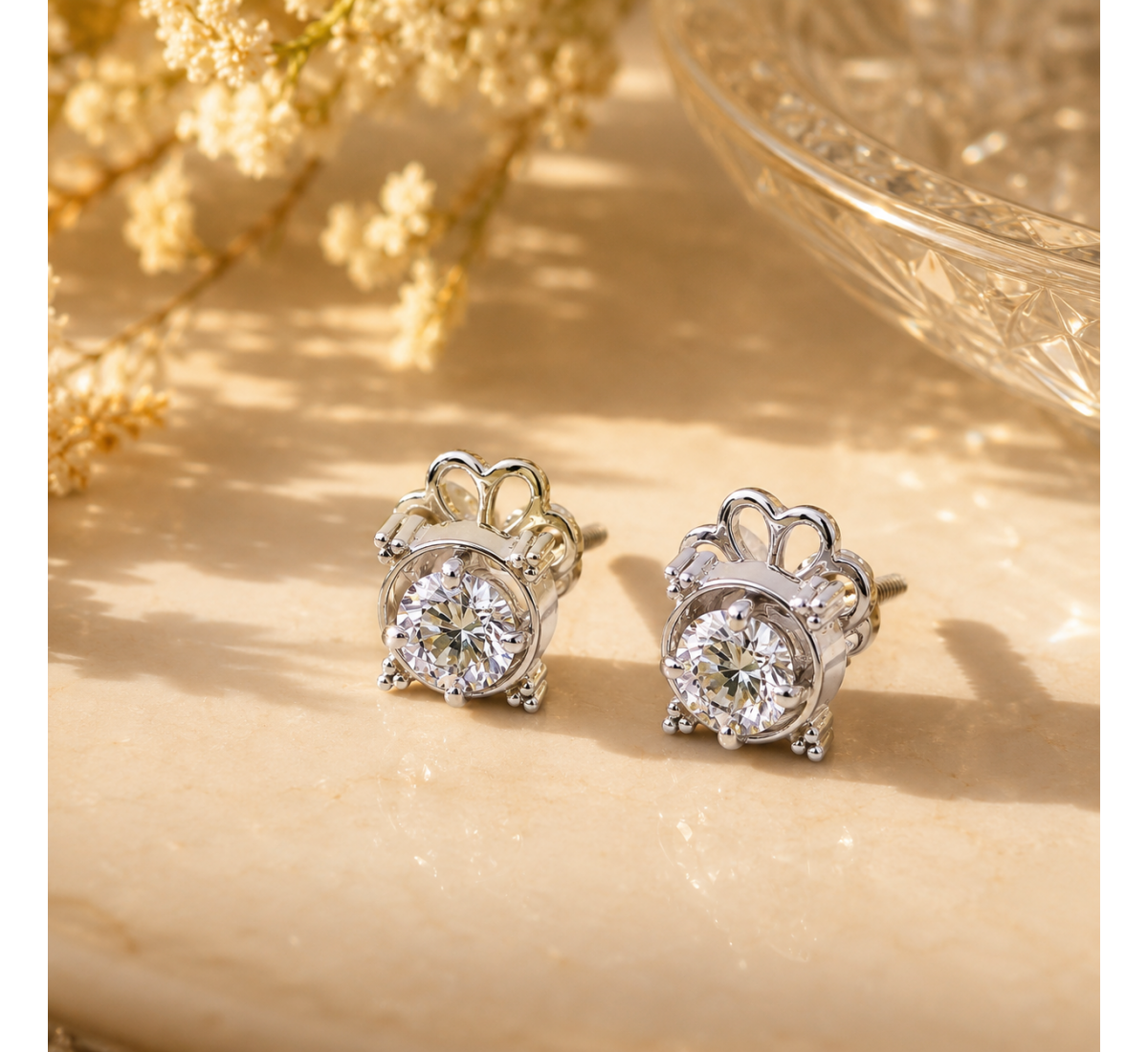 Liliac Valeska Diamond Stud