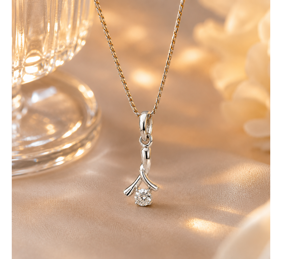 Aubrey Diamond Pendant