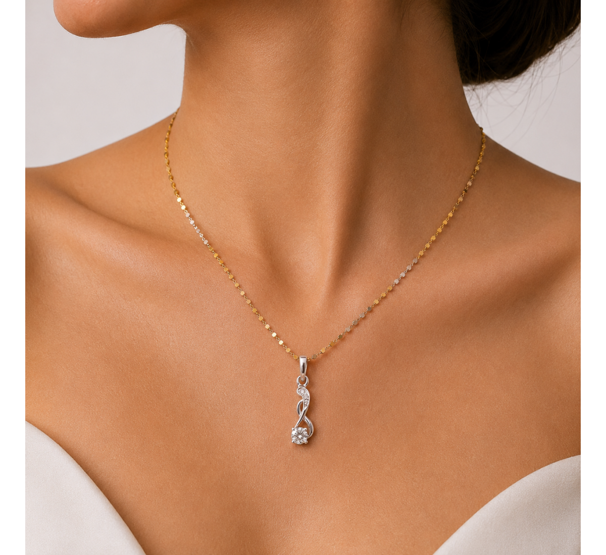 Vrushali Diamond Pendant