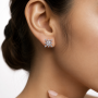Amelia Stud Diamond Earrings