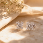 Nofia Stud Diamond Earrings