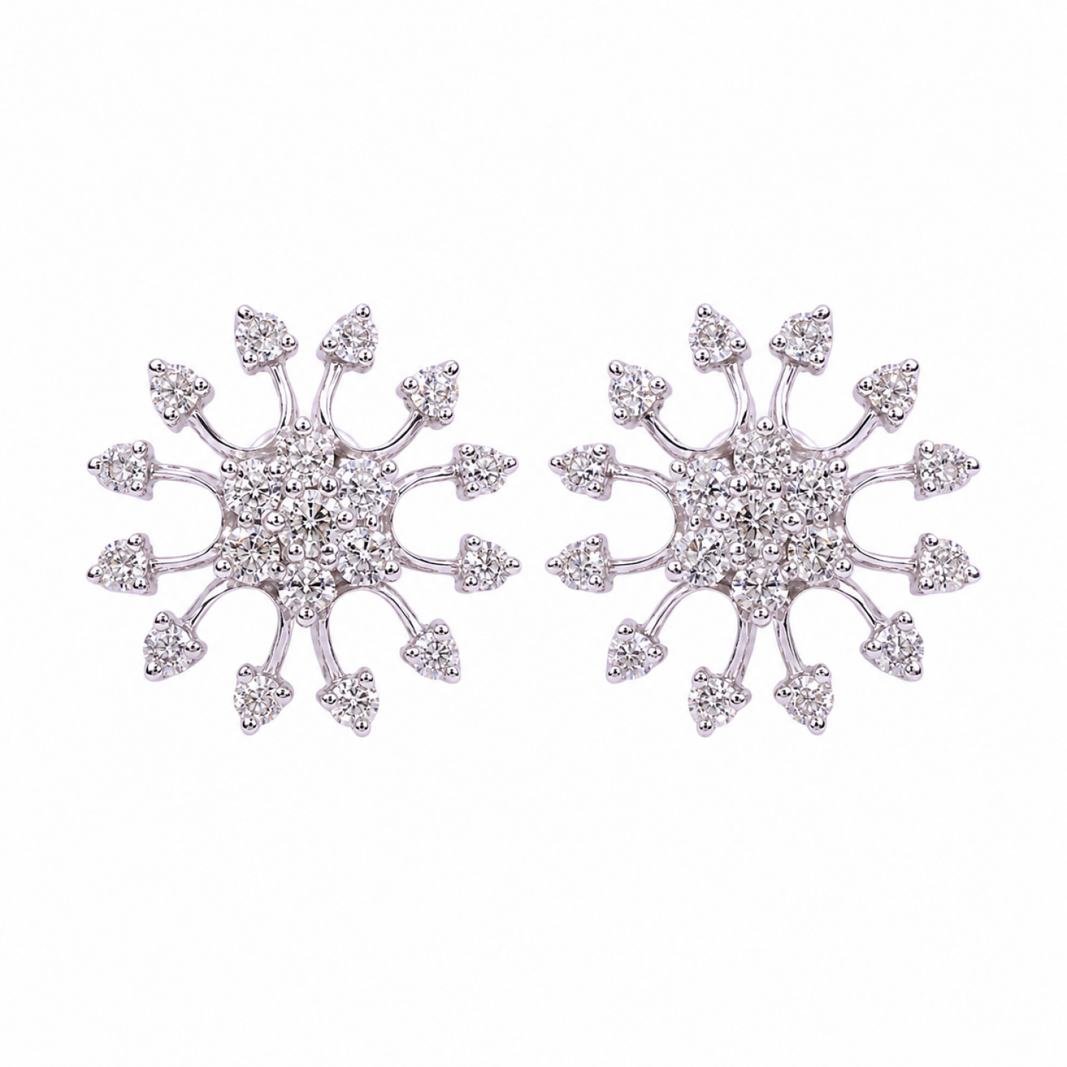 Susku Stud Diamond Earrings