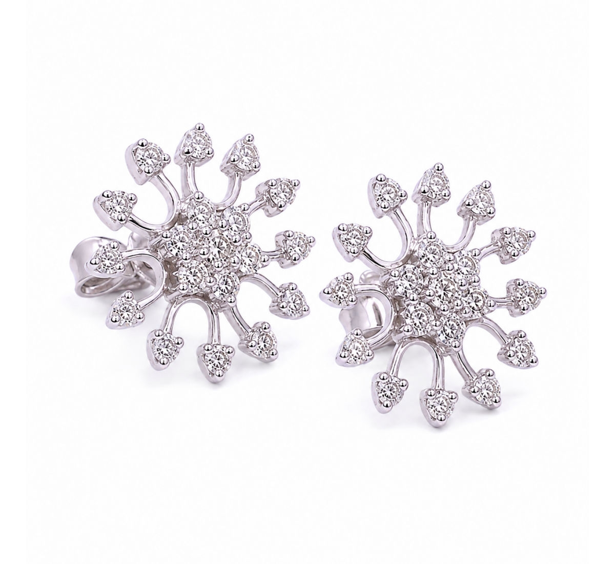Susku Stud Diamond Earrings