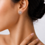 Susku Stud Diamond Earrings