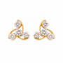 Liliac Stud Diamond Earrings