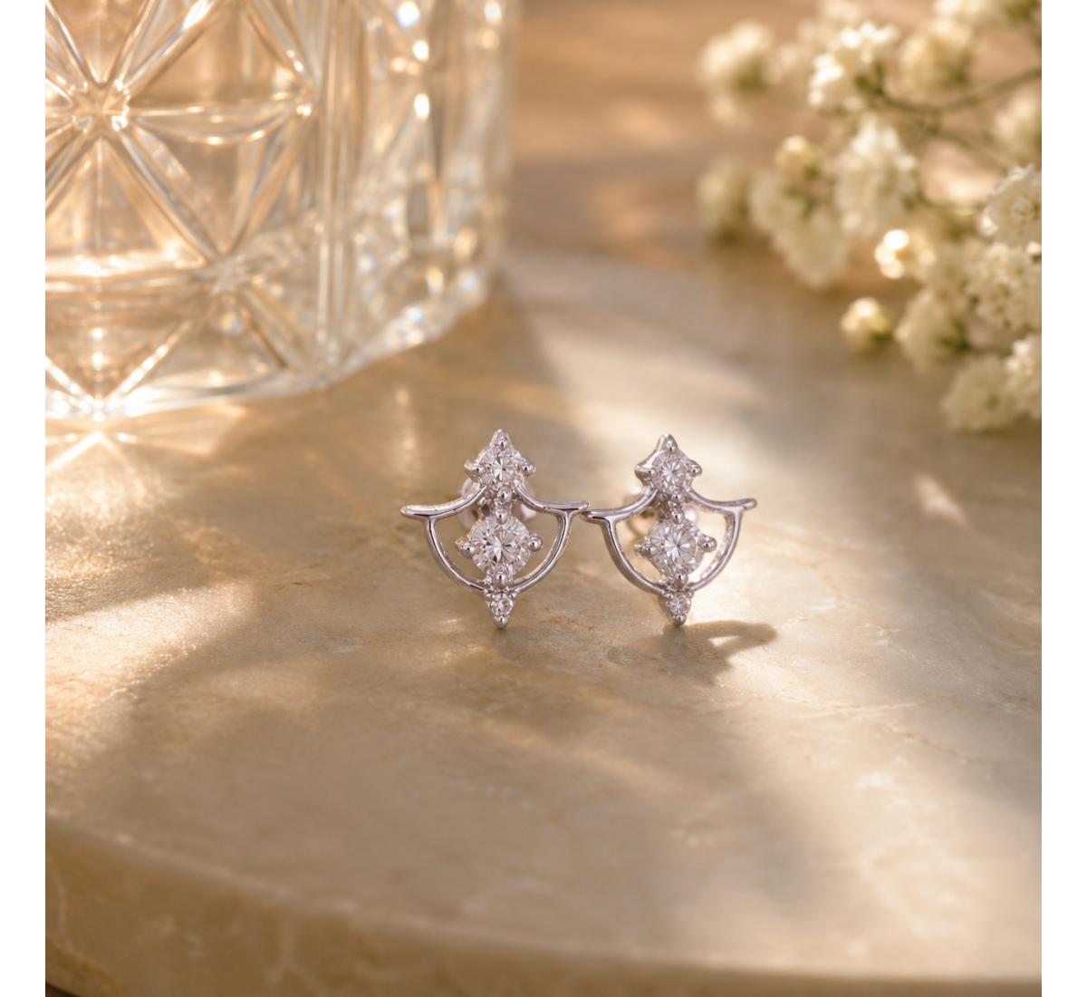 Andrew Diamond Earrings