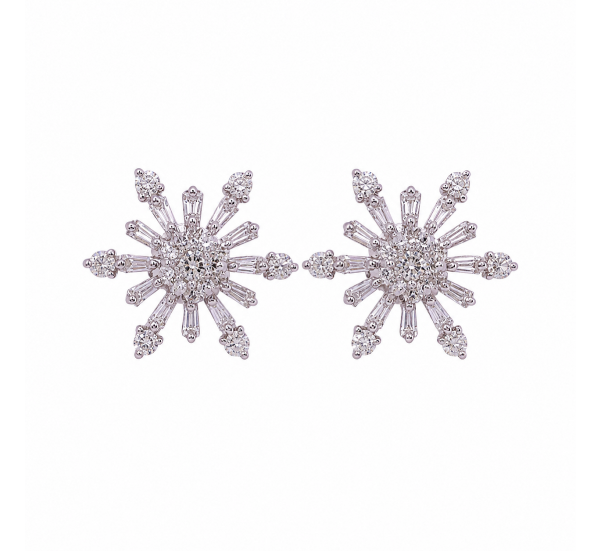 Gale Stud Diamond Earrings