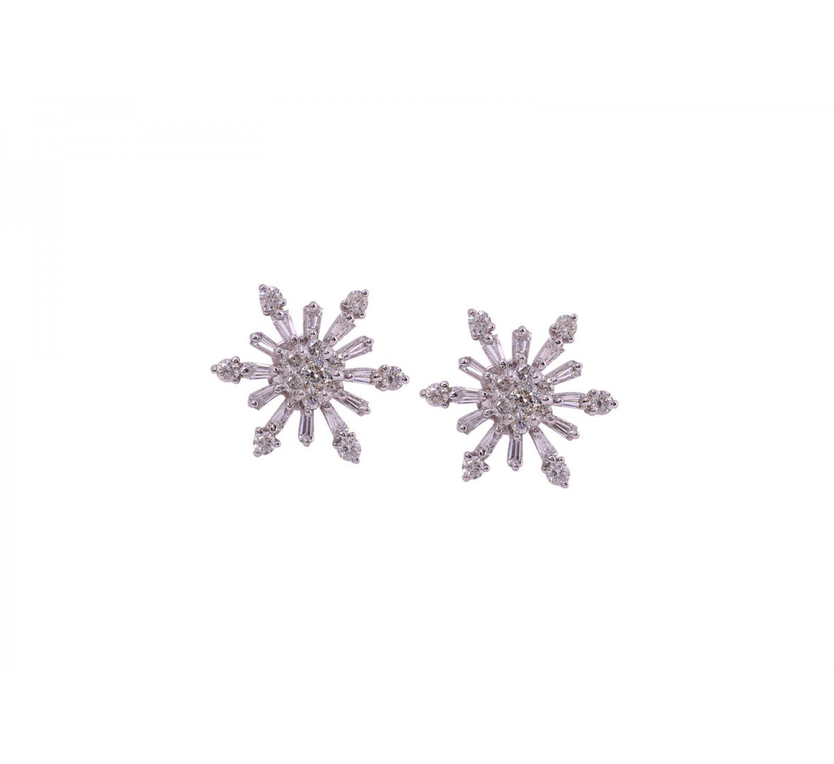 Gale Stud Diamond Earrings
