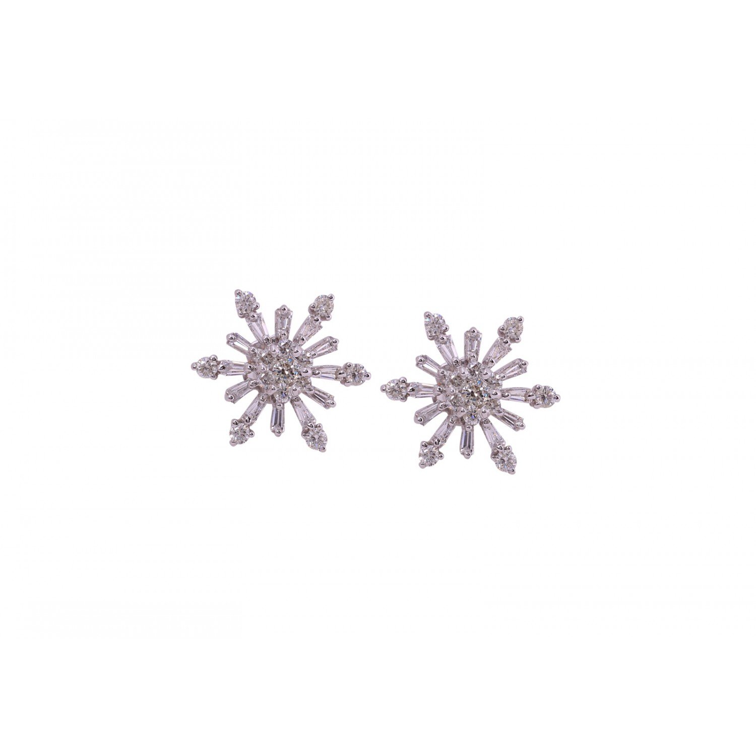 Gale Stud Diamond Earrings