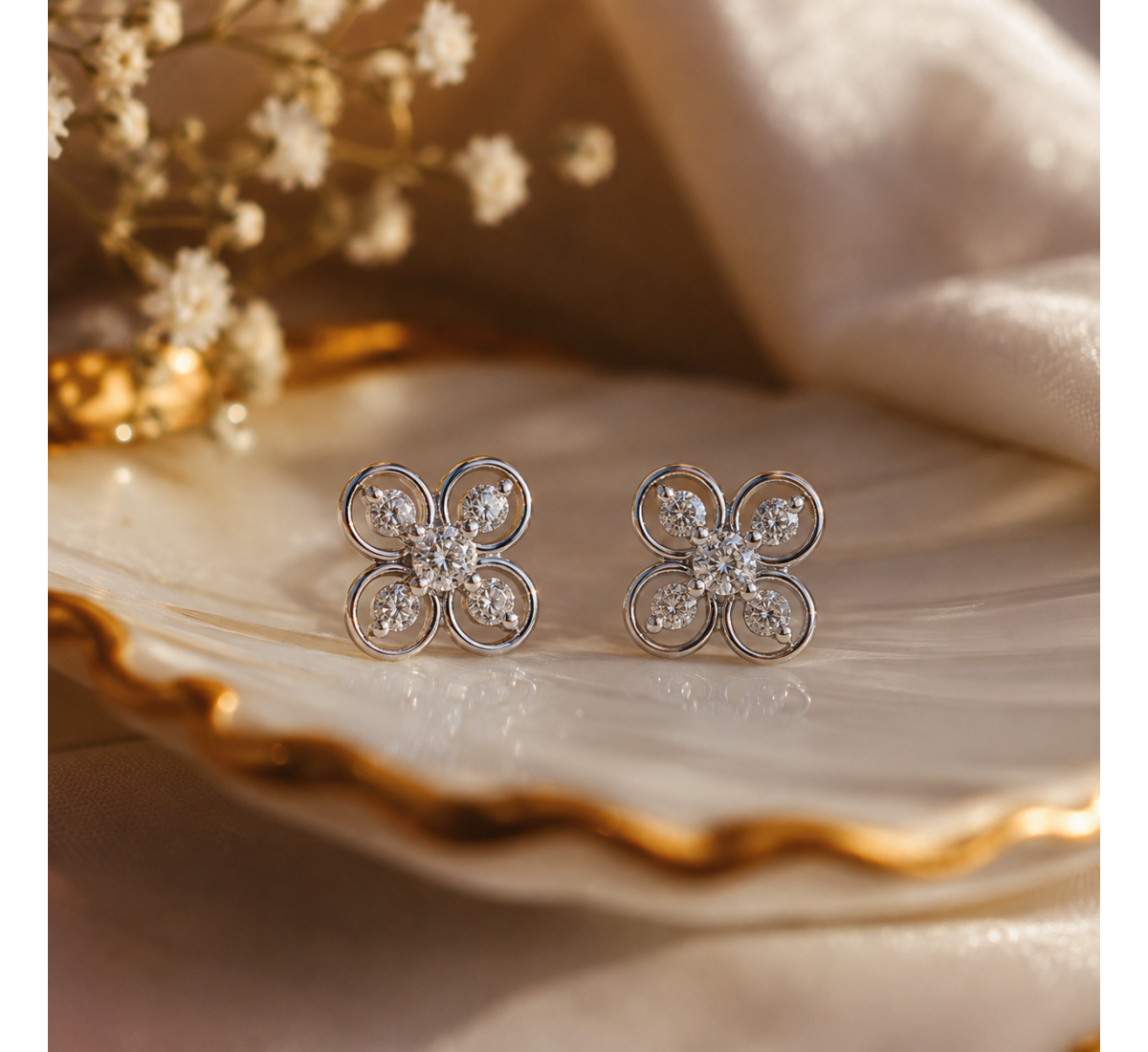 Reggina Diamond Earrings
