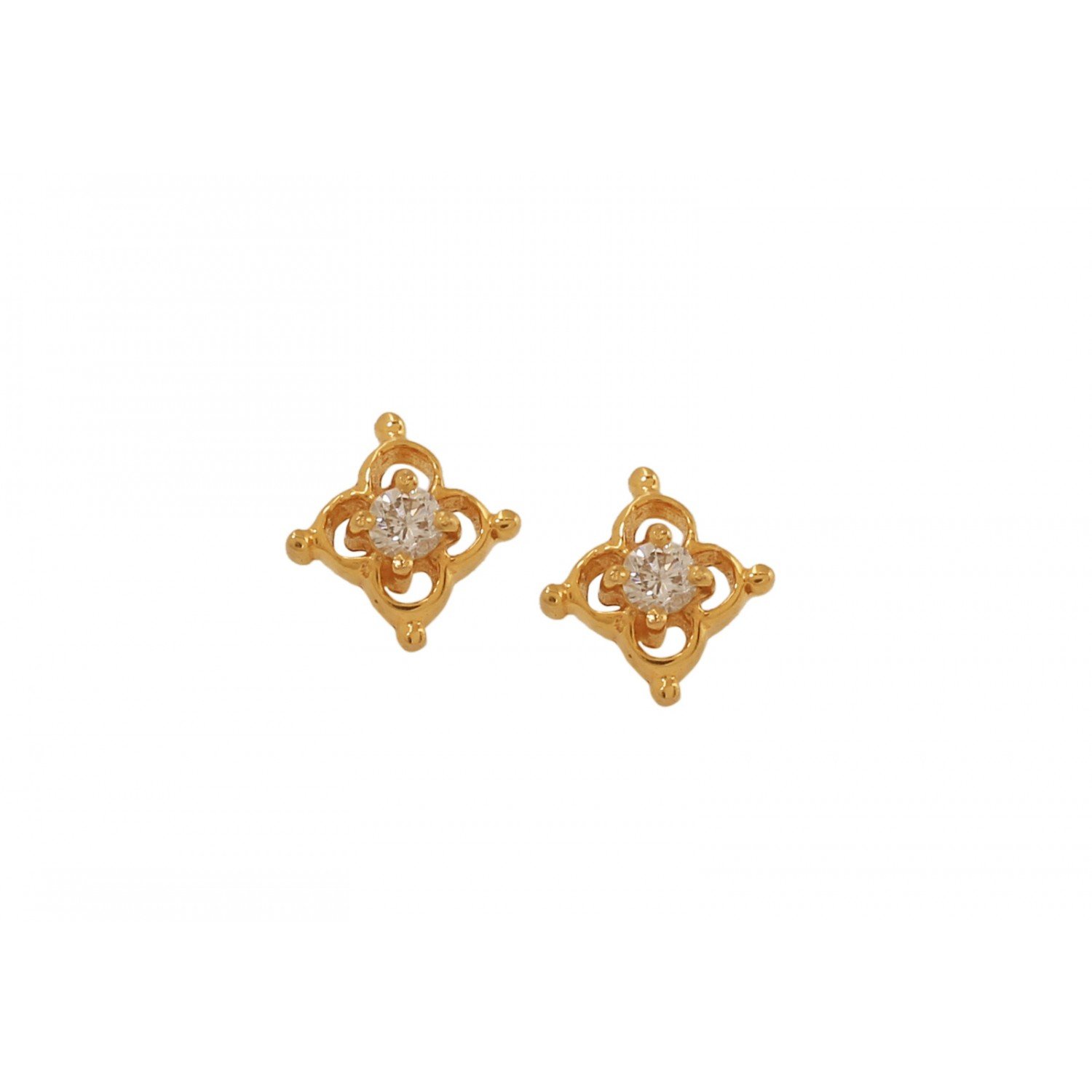 Hania Stud Diamond Earrings